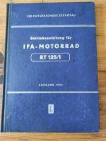 Original IFA Motorrad Betriebsanleitung RT 125/1 1954 Kr. Altötting - Garching an der Alz Vorschau