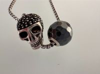 Thomas Sabo Kette mit Totenkopf Bead und Perle Hessen - Braunfels Vorschau