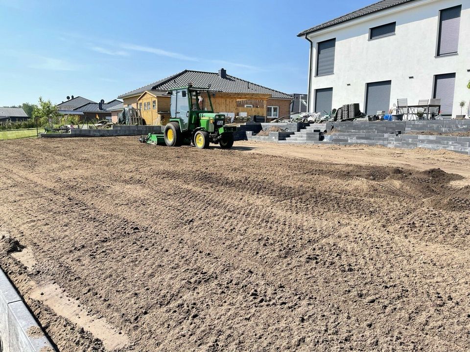 Gartenarbeiten Erdarbeiten Rasen anlegen in Hermannsburg