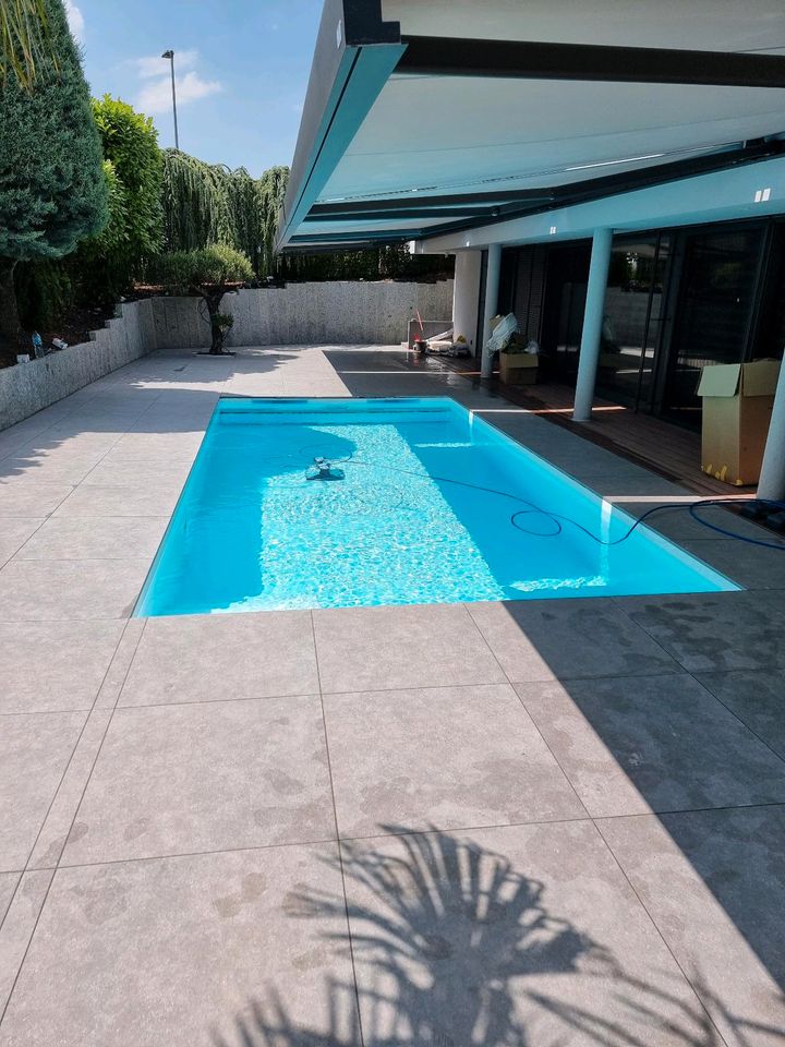 Gartenbau Pflasterarbeiten Baggerarbeiten Poolbau Zaun in Neckarsulm