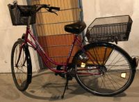 City Fahrrad 28 Zoll Columbus pink lila Gangschaltung Körbe Nordrhein-Westfalen - Voerde (Niederrhein) Vorschau