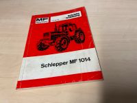 Gebrauchte Betriebsanleitung für Massey Ferguson 1014 Hessen - Steinau an der Straße Vorschau