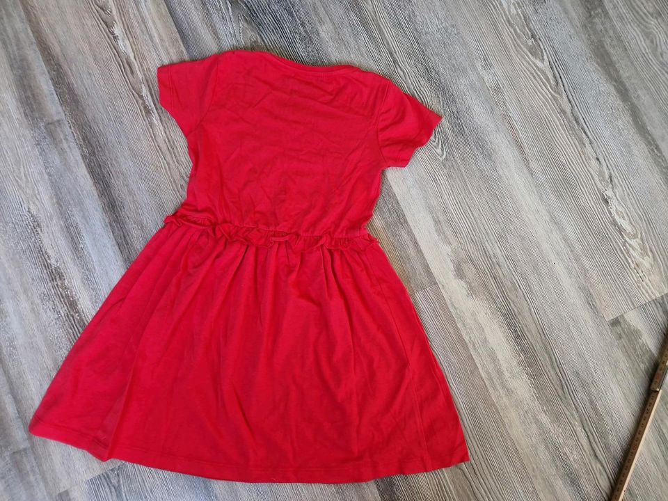Hübsches Kleidchen rot 116 neuwertig in Berlin