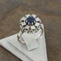 WERT 1980 € BRILLANT SAPHIR RING 585er/14 K WEIßGOLD vxlt 67918 Essen - Altenessen Vorschau