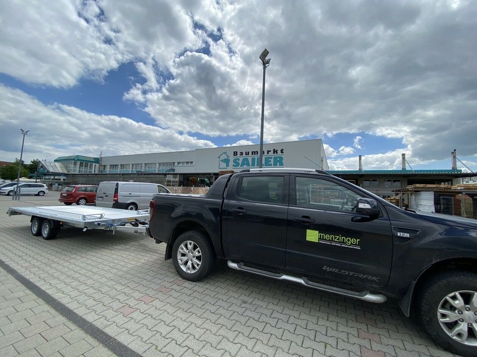 PKW-Anhänger Autotransporter Auto-Anhänger 3,5t mieten leihen in München