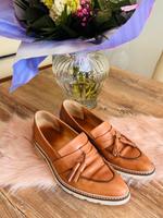 LLOYD Loafer Gr. 40 – Echtleder - Cognac braun Nordrhein-Westfalen - Hilden Vorschau