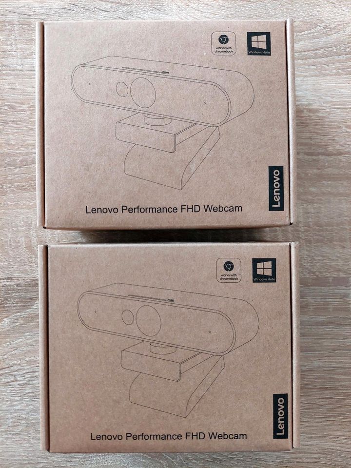 2 Stück Original Lenovo 510 FHD Webcam Kamera. Neu,OVP,Ungeöffnet in Wolfschlugen