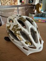 Fahrradhelm ABUS Gr. M Helm Gold Weiss Blumen Nordrhein-Westfalen - Oerlinghausen Vorschau