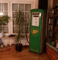 Zapfsäule Tanksäule BP 1950er Jahre British Petroleum Diesel Niedersachsen - Rosche Vorschau