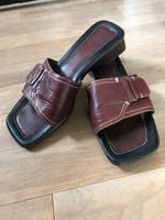 Braune Pantolette/ Sandale von Donna perla, Größe 37 Bayern - Mindelheim Vorschau
