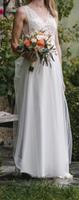 Brautkleid Größe 34/36 Hochzeits Kleid weiß Oreasposa New York Bayern - Raubling Vorschau