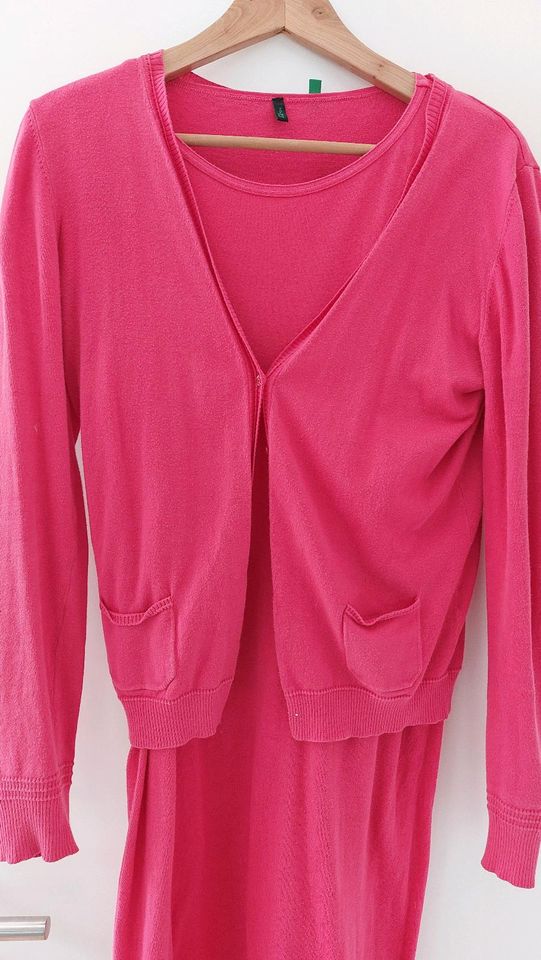 ❤️ Oberteil und passender Cardigan von BENETTON L pink ❤️ in Centrum