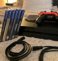 Playstation 4 + 2 Controller + Kabel/Spiele Baden-Württemberg - Iffezheim Vorschau