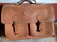 Akten- Schultasche, Umhängetasche Leder vintage älter Niedersachsen - Großefehn Vorschau