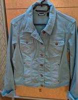 Stylische Woman by Tchibo Jeansjacke 40 L neuwertig türkis mint Dresden - Gompitz Vorschau