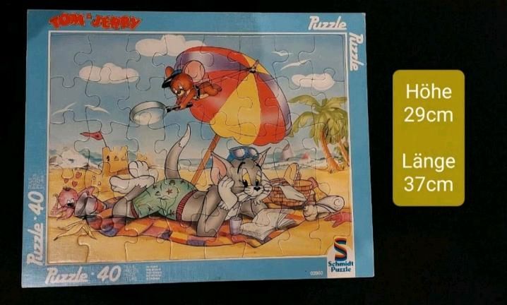 Rahmenpuzzle Tom & Jerry 40 Teile Puzzle in Eisleben