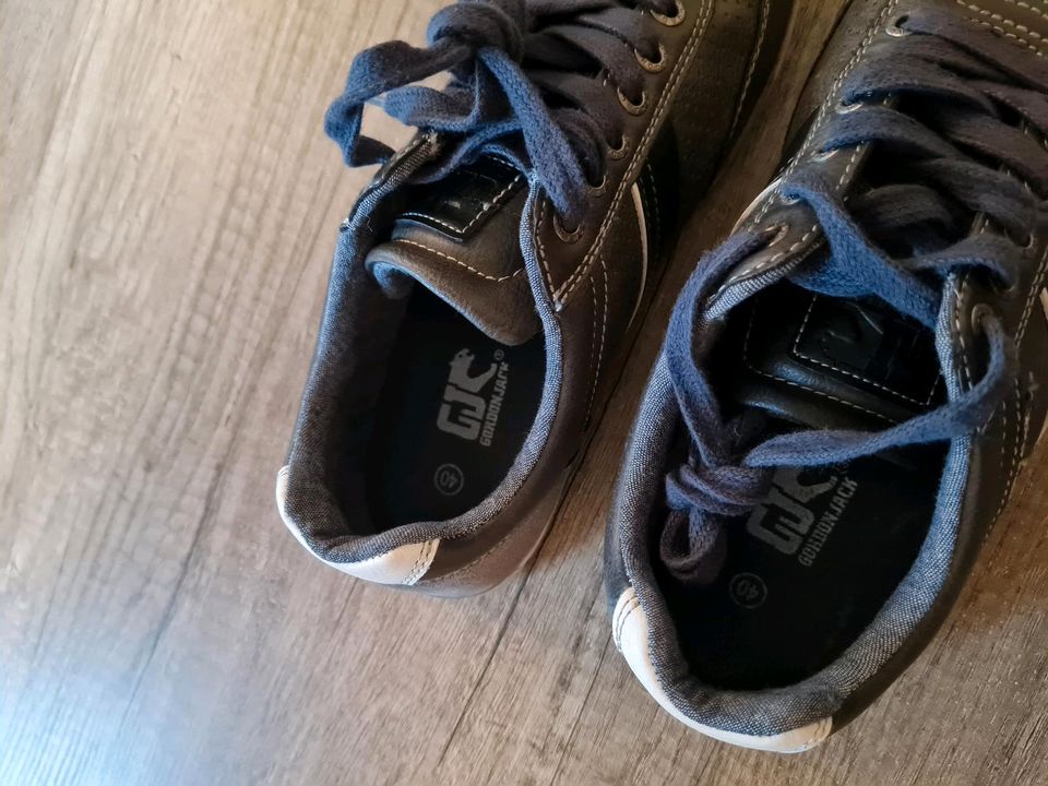 Sneaker Grösse 40 grau Gordonjack Schuhe Herrenschuhe in Bergheim