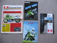 Kawasaki ZXR 750, alte originale Prospekte Kreis Ostholstein - Kasseedorf Vorschau