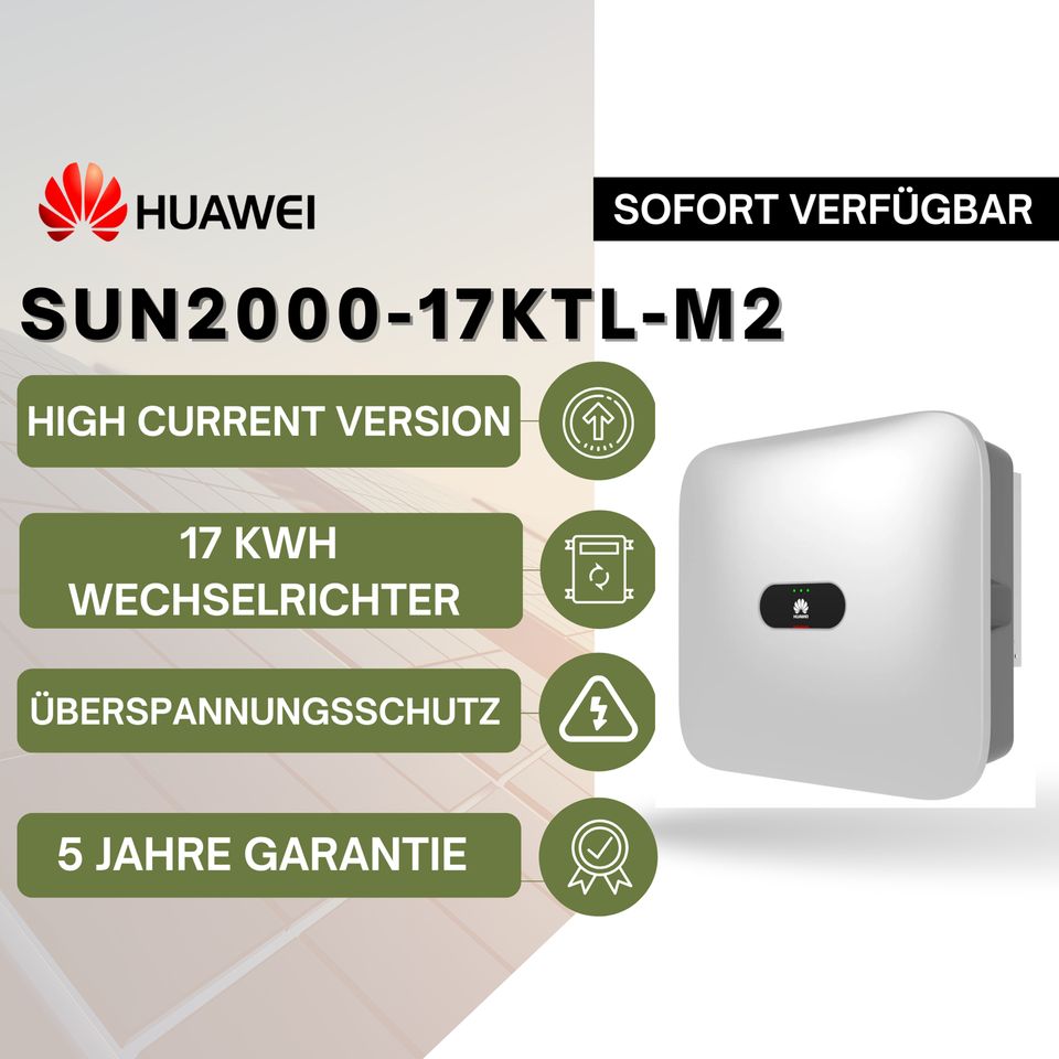 HUAWEI SUN2000 17KTL-M5 17kWh Wechselrichter in Paderborn