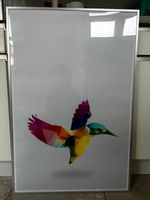 Bild modern mit Bilderrahmen 61x91Kolibri Fuchs Dresden - Cotta Vorschau