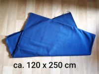 Stoff blau Meterware 120 x 250 cm dunkelblau königsblau Streifen Hamburg Barmbek - Hamburg Barmbek-Süd  Vorschau