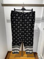 Viskosehose Hose Blue Motion Gr. L 44/46 schwarz weiß NEUwertig West - Nied Vorschau