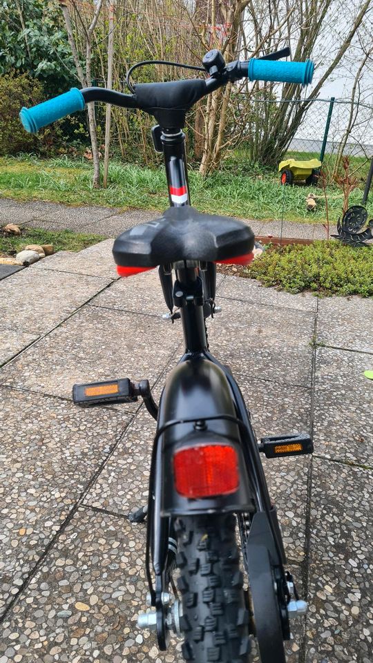 Schwarzes Kinderfahrrad von Puky 18 Zoll in Hohenbrunn