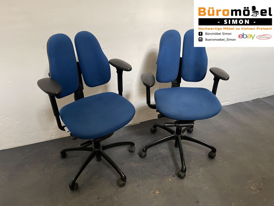 ❗️40x Rohde Grahl Duo Back Bürostuhl Drehstuhl Büro Chefsessel modern Design Designmöbel Schreibtischstuhl Verstellbar Bürodrehstuhl Hochwertig Funktional Chefstuhl Lordosenstütze Ergonomisch Lieferba in Linden