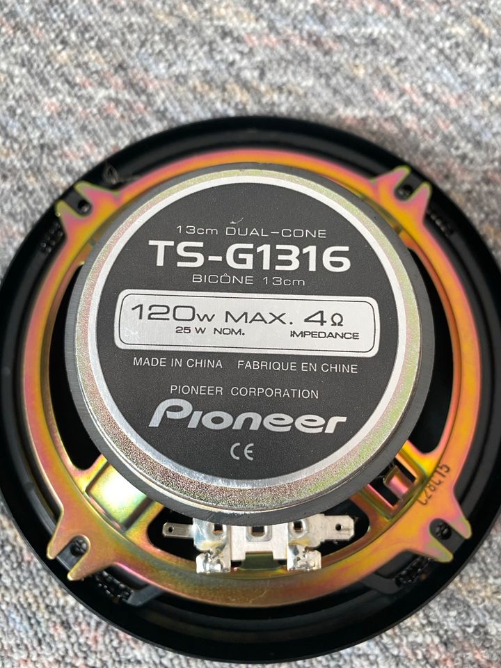 Pioneer Lautsprecher TS-G1316 120W TS-G1016 100W in Dornstadt