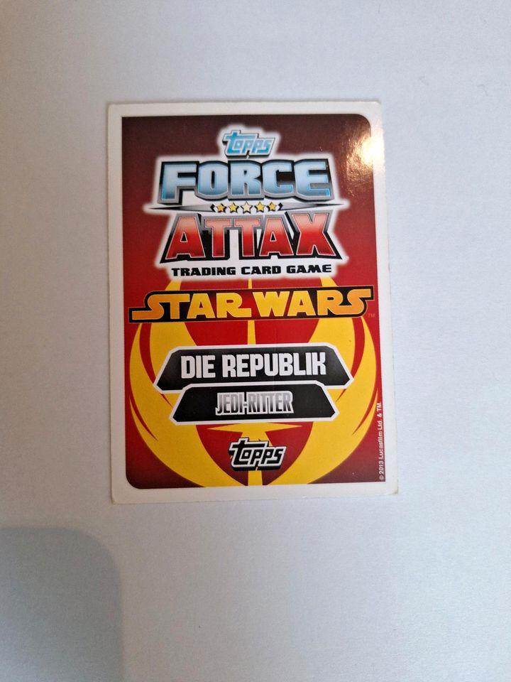 Anakin Skywalker Star Wars topps Force Attax Sammelkarte in Leipzig