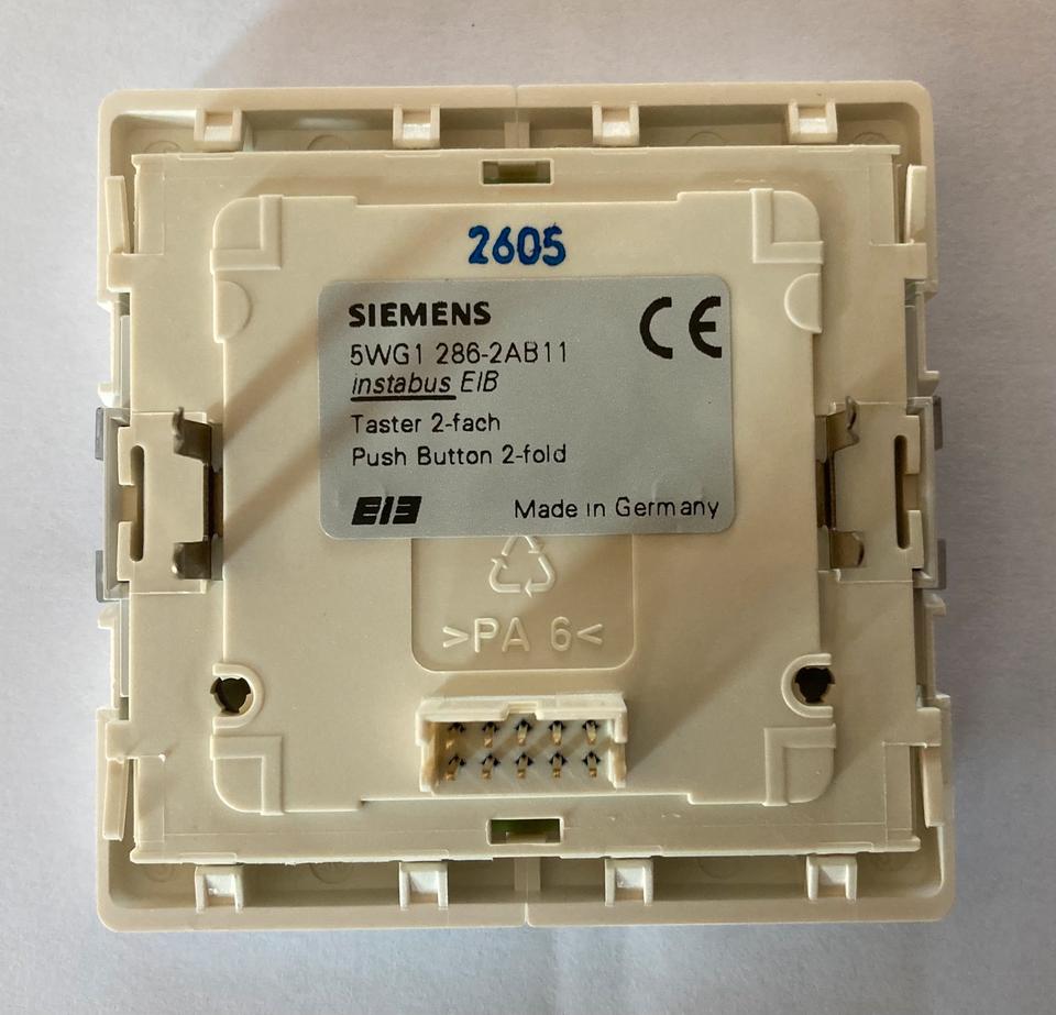 Siemens 5WG3110-2AB01 KNX RF und 2-fach Taster 5WG1286-2AB11 in Mühlhausen