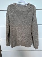 Leichter Strickpullover, Gold, Gr. 44, Damen Oberteil, XXL Niedersachsen - Schiffdorf Vorschau