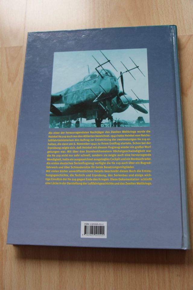 Buch Der Nachtjäger Heinkel He 219 - Roland Remp in Weinheim