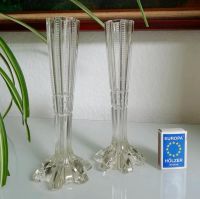 Ein Paar geschliffene Kristallglas Vasen mit Jugendstil Anklang Hessen - Gießen Vorschau