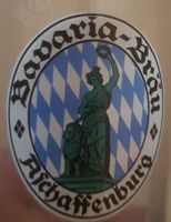 Suche das Bavaria Bräu Aschaffenburg Bierglas Brauerei Bier Glas Bayern - Alzenau Vorschau