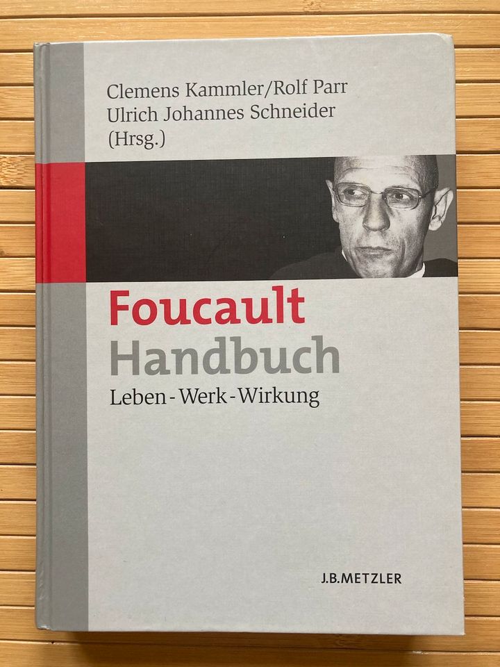 Kammler/Parr/Schneider: Foucault Handbuch. Leben – Werk – Wirkung in Leipzig