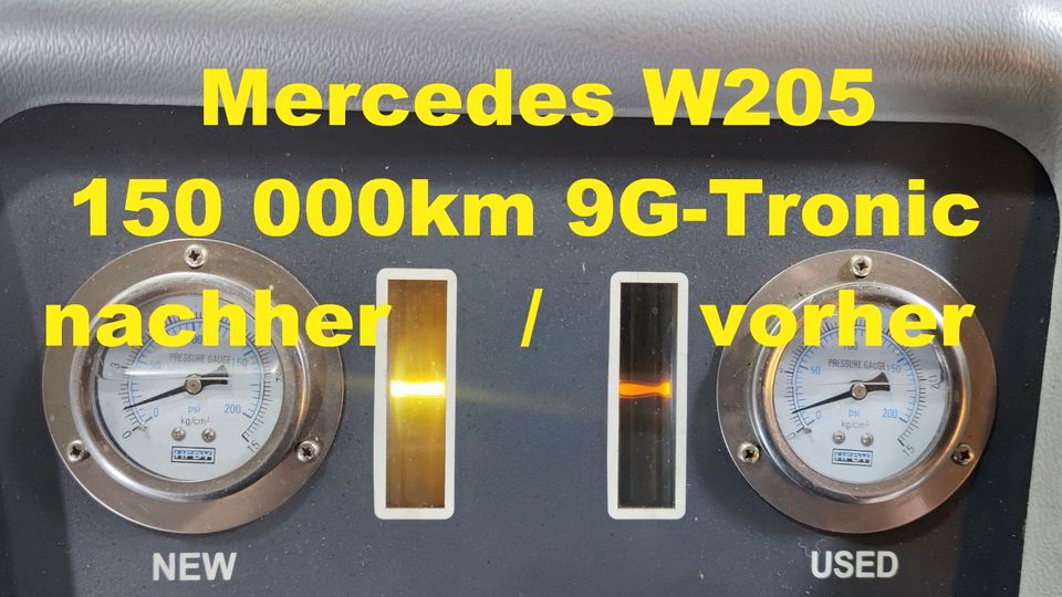 Getriebespülung / Getriebedialyse® Mercedes / BMW / VW / SKODA / AUDI / OPEL / VOLVO / PORSCHE / RENAULT usw in Hamburg