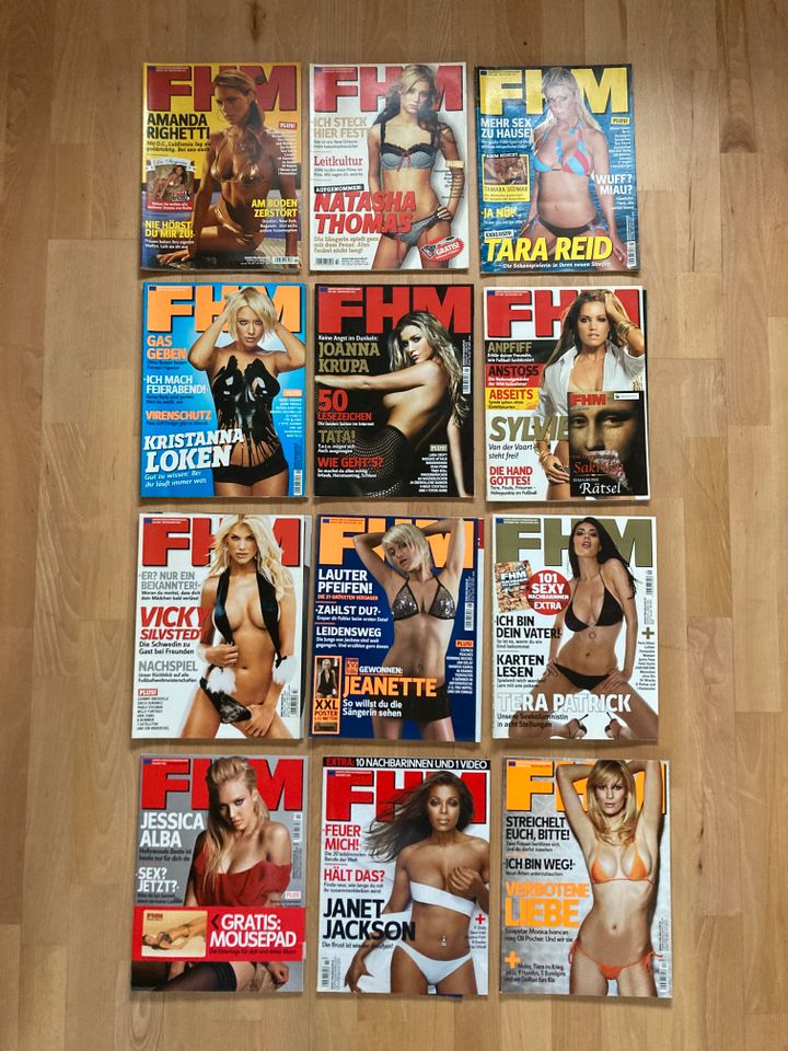 FHM Magazin – vollständige Sammlung (11/2000 – 12/2012) in Frankfurt am Main