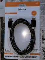 HAMA High Speed HDMI™-Kabel, St.-St., Ethernet, Gewebe, vergoldet Niedersachsen - Northeim Vorschau