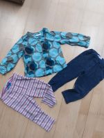 Paket 80 Bluse Mexx retro Leggings Treggings blau gestreift lila Brandenburg - Potsdam Vorschau