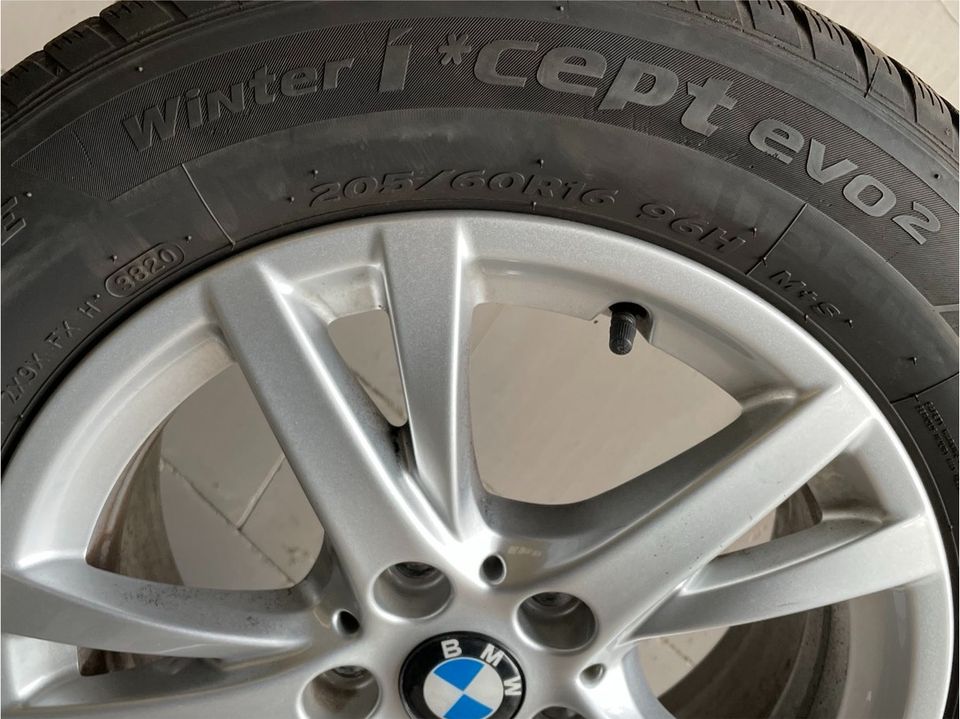 4x Original BMW 2er F45 F46 Alufelgen Winterreifen 16 Zoll in Bönen