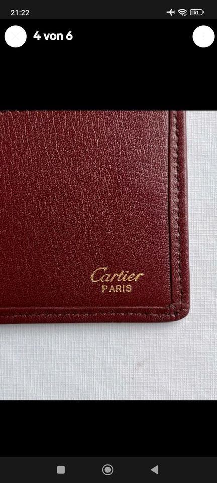 Must De Cartier Vintage Wallet Card Portemonnaie Brieftasche in Berlin