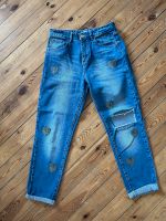 Stradivarius Mom Jeans Pailletten München - Ludwigsvorstadt-Isarvorstadt Vorschau