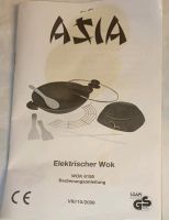 Elektrischer Asia Wok Nordrhein-Westfalen - Wermelskirchen Vorschau