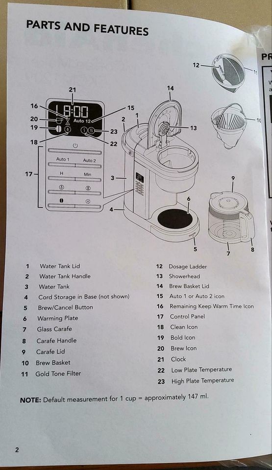 Kitchenaid  Kaffeemaschine in der Farbe Rot neu in Mitterteich