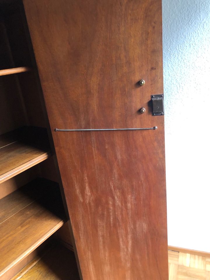 Art Deco Schrank England Wardrobe Bücherschrank Wäscheschrank in Mettmann