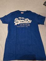 Vintage Real Superdry Super Dry Herren T-Shirt blau Gr. M Hessen - Dautphetal Vorschau