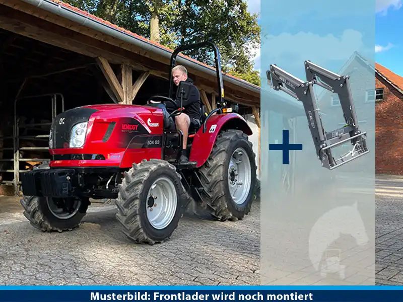 Knegt 504G2 | Kompakttraktor | Frontlader 800kg Hub | 50PS | NEU in Neuenkirchen - Merzen