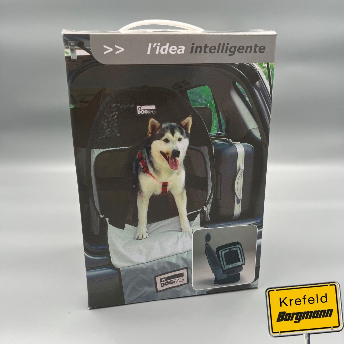 Kleinmetall mobile Hundebox *Borgmann*