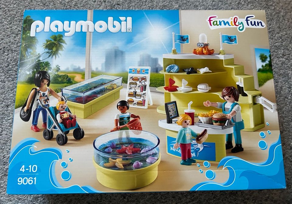 PLAYMOBIL Meeresaquarium 9060 + 12 Zusatzsets Shop Tiere Becken in Dortmund